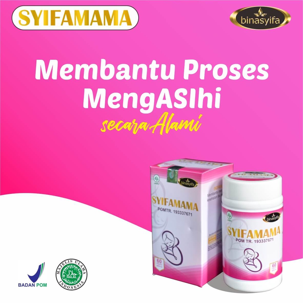 Jual Binasyifa Syifamama Syifa Mama Obat Pelancar ASI Vitamin Ibu ...