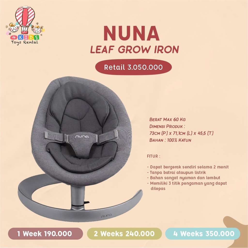 Nuna leaf outlet grow harga