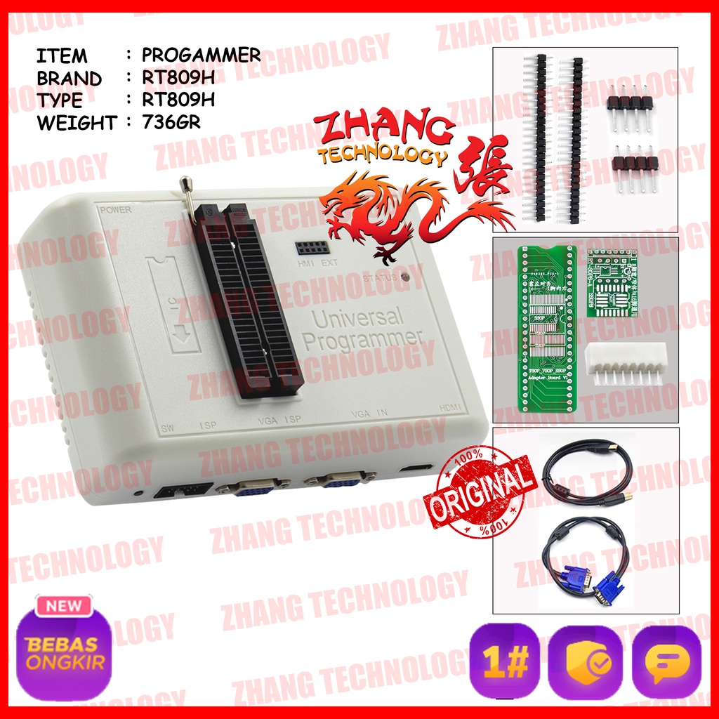 Jual [ ZHANG TECHNOLOGY ] ORIGINAL !!! RT809H RT809 RT 809 H 809H ...