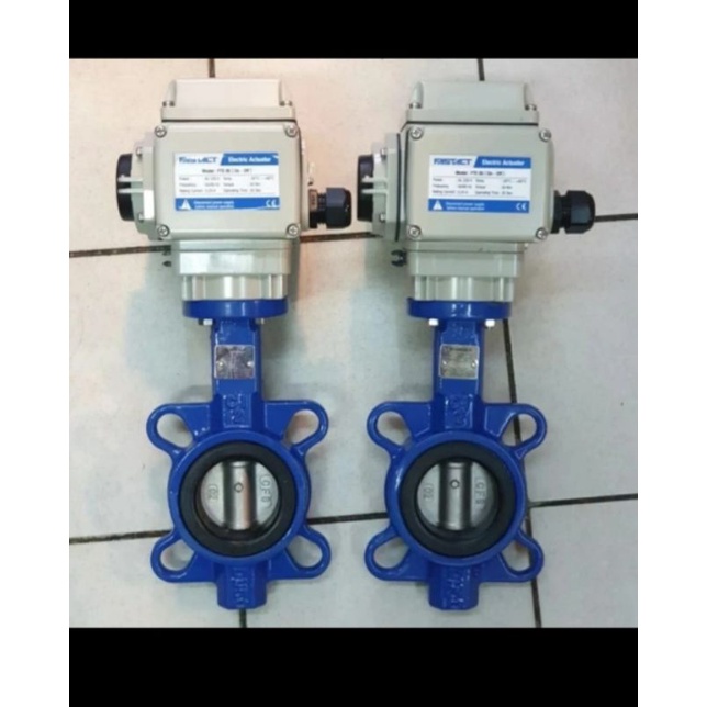 Jual Butterfly Valve Electric Motorized Actuator 8
