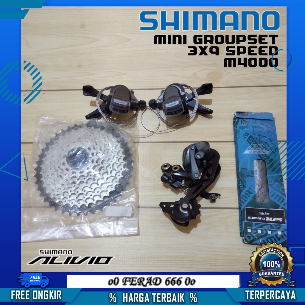 Harga mini groupset store deore 9 speed