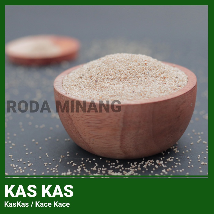 Jual Biji Kas Kas Butiran KasKas Kaca Kace Kace Aceh White Poppy Seeds ...