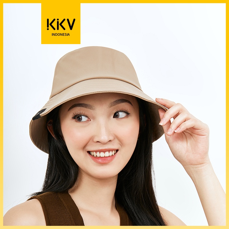 Jual KKV Ohgo! gaya klasik hitam Topi Bucket Hat Fashion Korean Style
