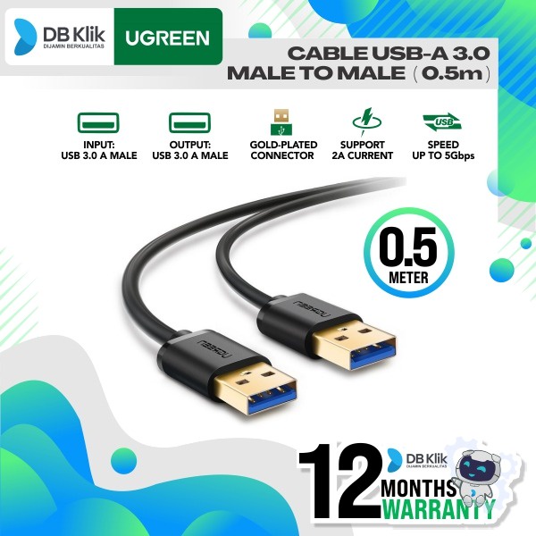 Jual Kabel Extension Male To Female Ugreen Usb A Meter Shopee Indonesia