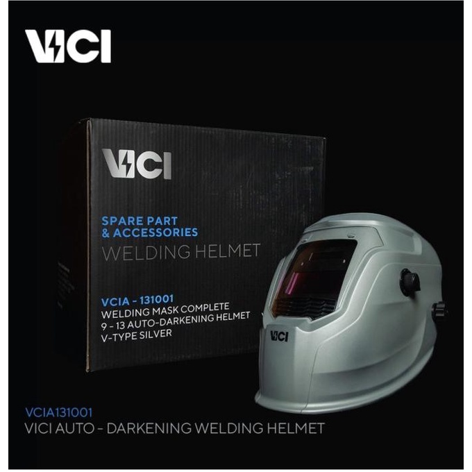 Jual Kedok las otomatis automatic welding helmet VICI Shopee Indonesia