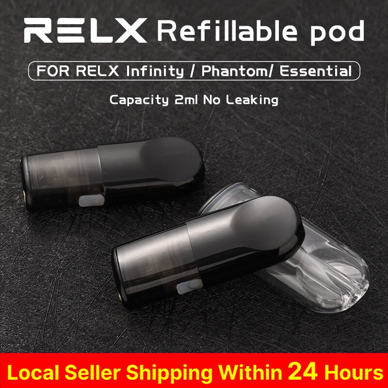 Jual 1 PCS Catridge Relx Pods Refill Cartridge 2ml 1 ohm Kompatibel ...