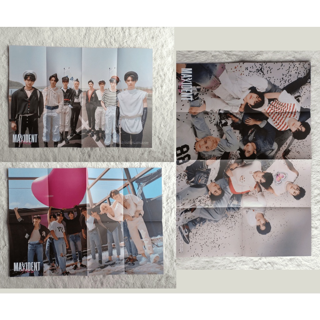Jual Stray Kids Poster Maxident GO T-Crush Heart - Official | Shopee ...