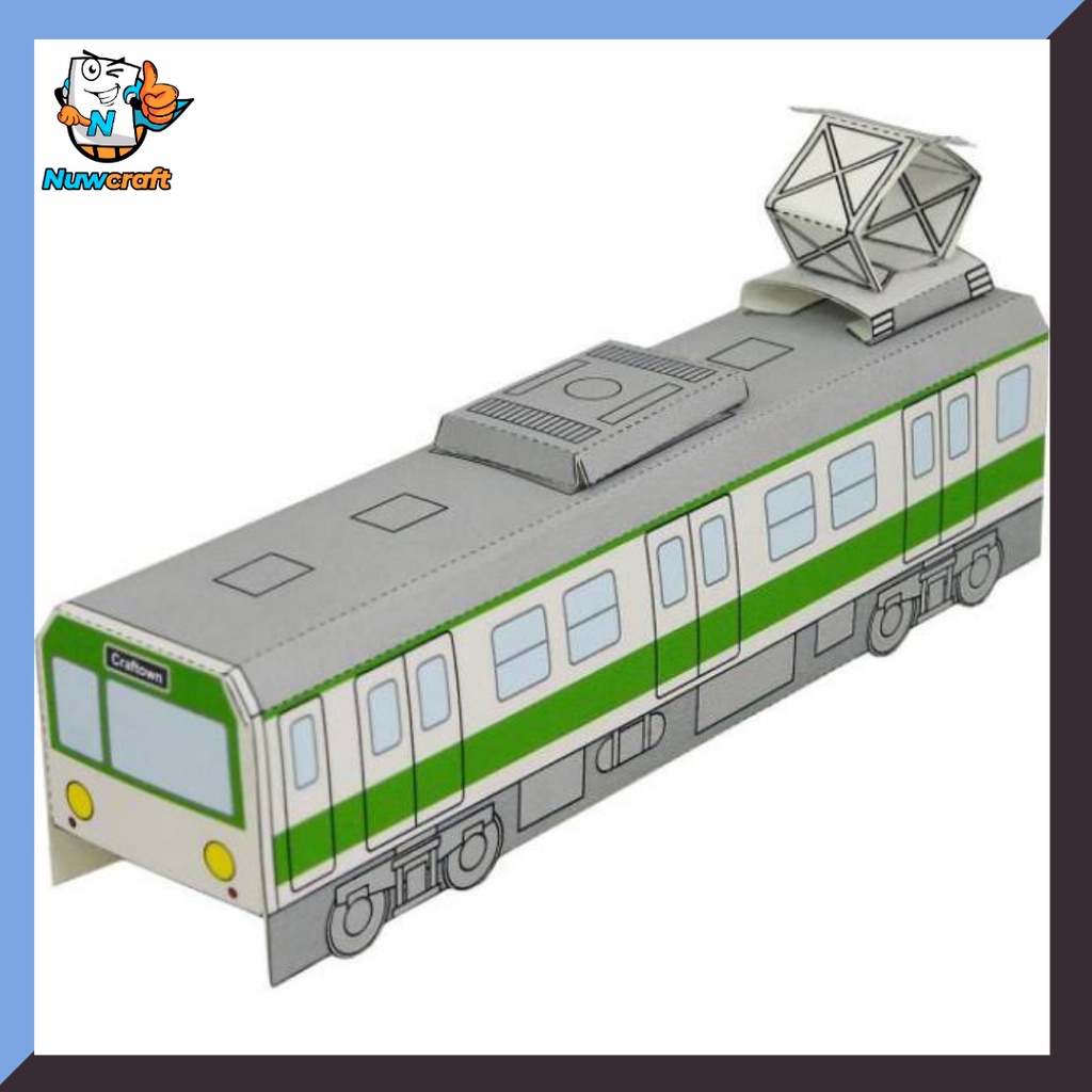 Jual Nuwcraft Train Front Car papercraft | Shopee Indonesia
