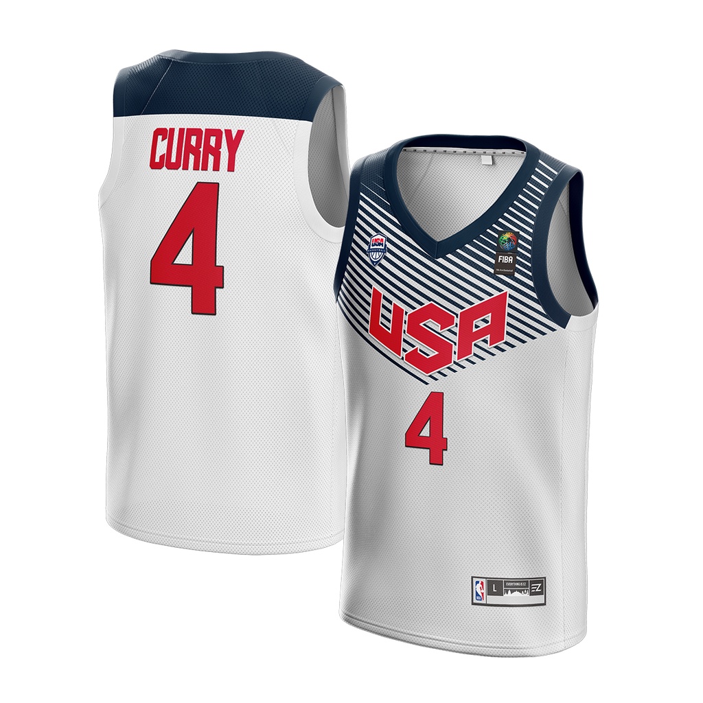 Stephen curry clearance usa jersey 2014