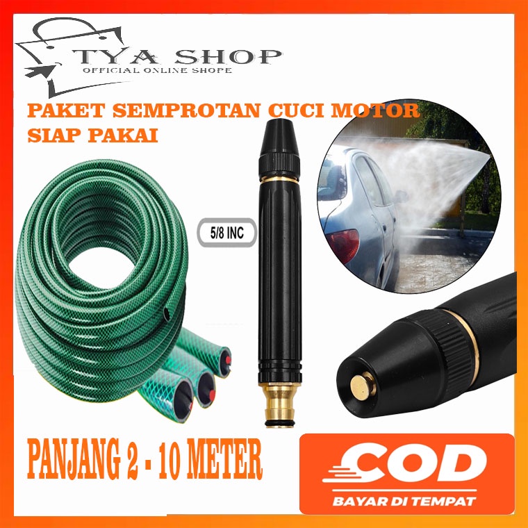 Jual Shoptya Paket Selang Inch Alat Cuci Motor Selang Air Serat