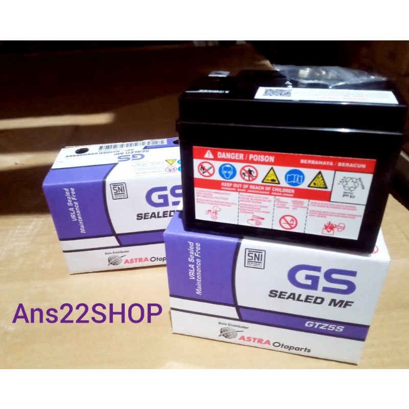 Jual GS Astra GTZ5S ( GSMF-GTZ-5S) | Shopee Indonesia