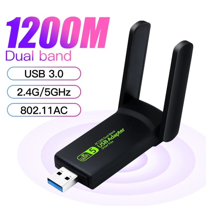 Jual Usb Wifi Dual Band Wireless Ghz Ghz Mbps Wifi Adapter