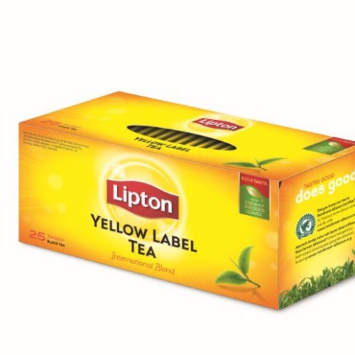 Jual Teh Celup Lipton Envelope 25 Tea Bags Lipton Yellow Label Shopee