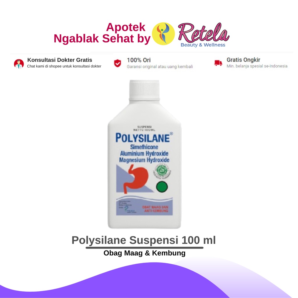 Jual Polysilane Suspensi 100 ml | Shopee Indonesia