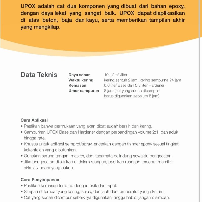 Jual Cat Lantai Epoxy Upox Dana Paint Ukuran 1 Liter | Shopee Indonesia