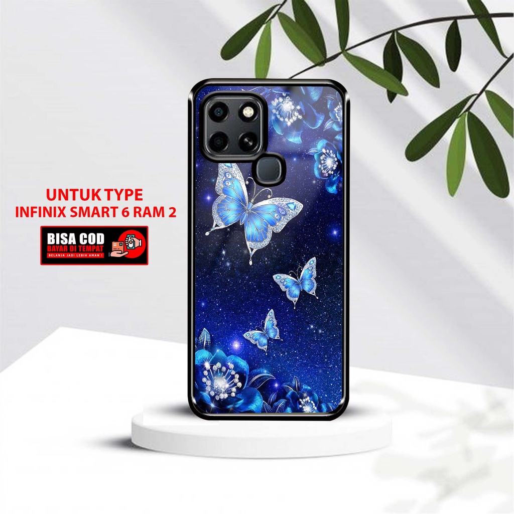 Jual Case Infinix Smart Ram Terbaru Motif Butterfly
