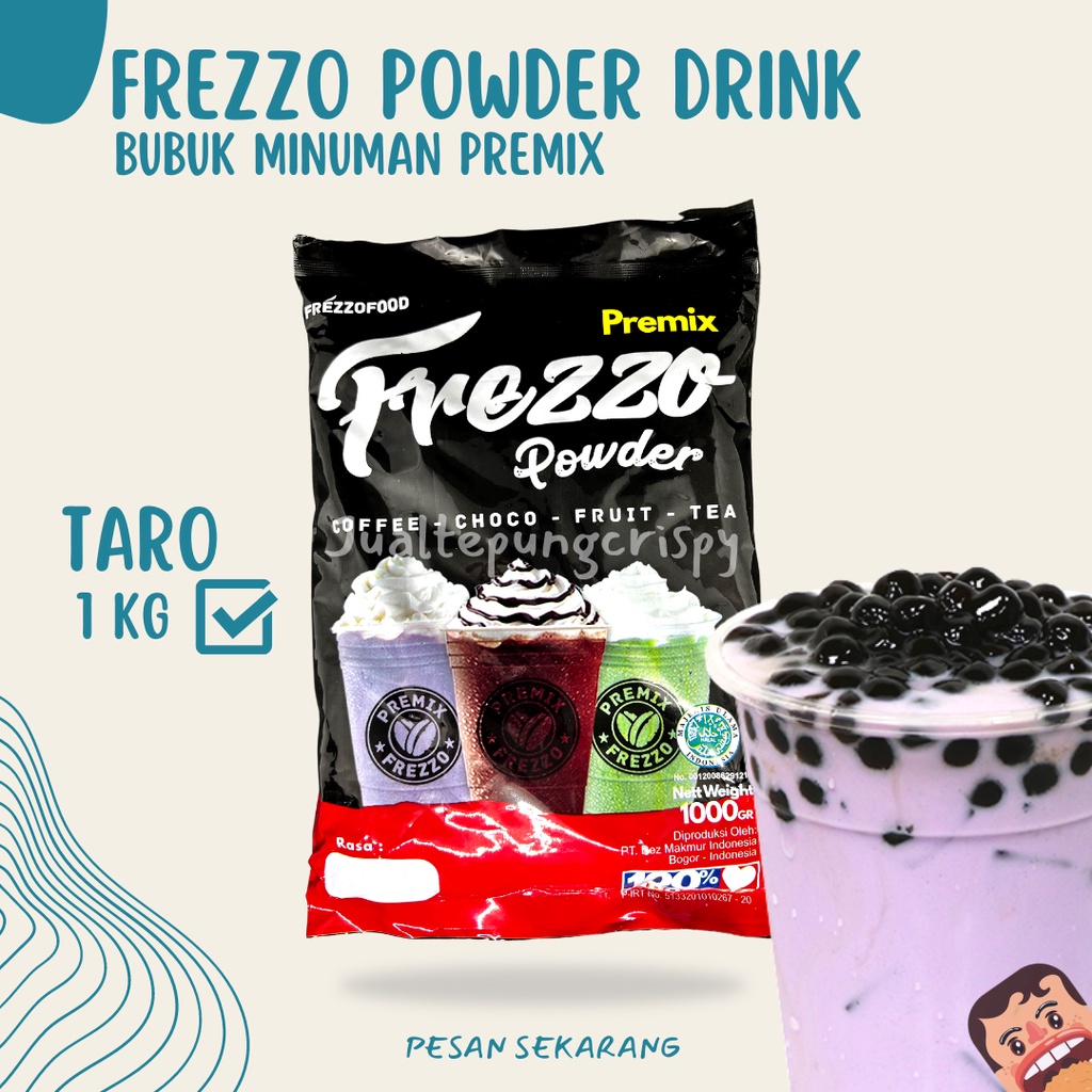 Jual Frezzo Bubuk Minuman Rasa Taro / Taro Powder Drink 1 Kg | Shopee ...