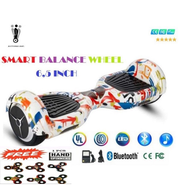 Jual Smart Balance Wheel 6,5 Inchi / Hover Board Smart wheel balance ...