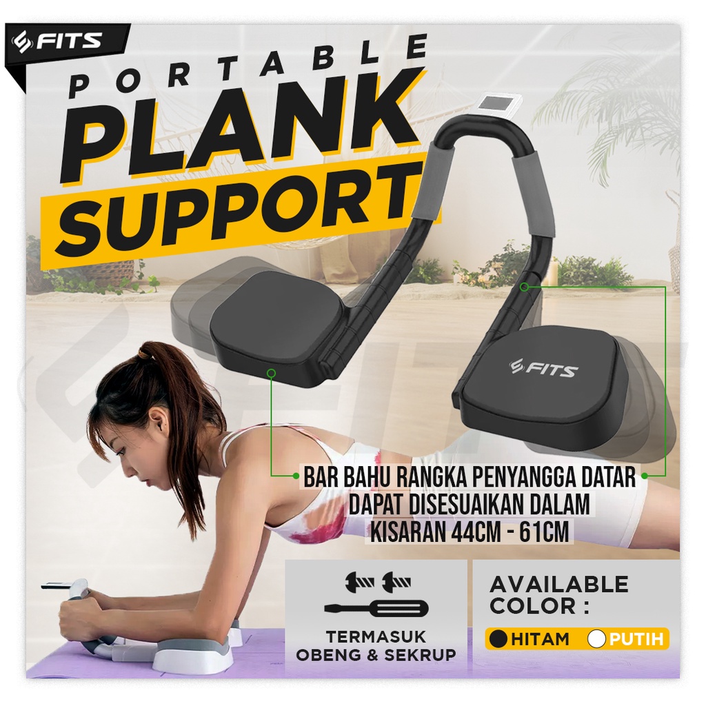 Jual SFIDN FITS Portable Plank Support | Abdominal Muscle Push Up Board ...