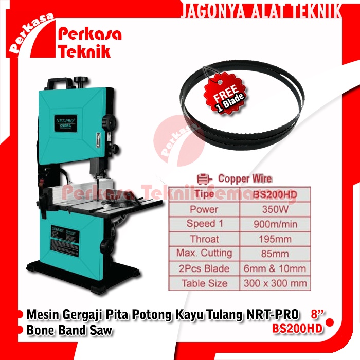 Jual Mesin Gergaji Pita Potong Kayu Tulang Nrt Pro Bs200hd Bone Band Saw 8 Shopee Indonesia 5814