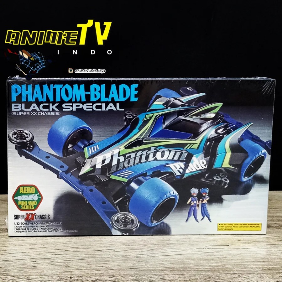 Jual Rep Tamiya Mini 4wd Phantom Blade Black Special Merk Ruize ...