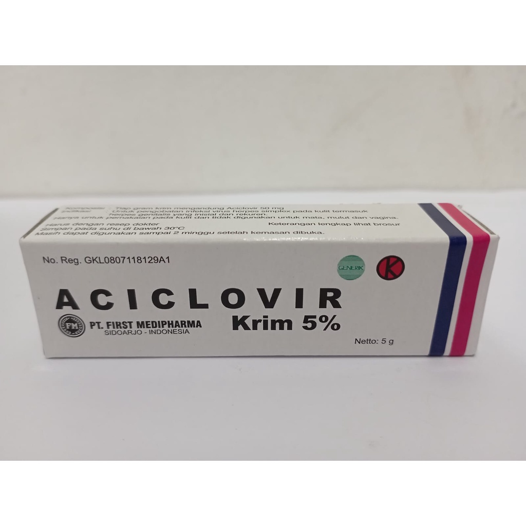 Jual ACYCLOVIR 5 CREAM 5GR Shopee Indonesia