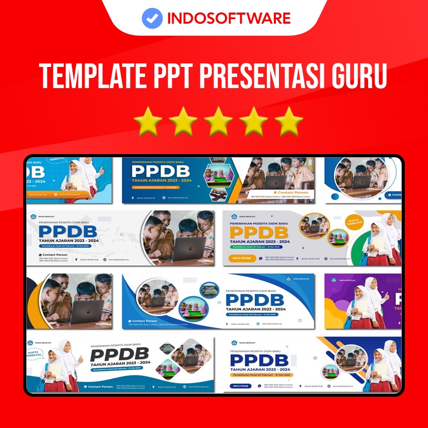 Jual Template Ppt Presentasi Guru Dosen Pengajar Teacher Tk Sd Smp Sma Paud Premium Power Point 1676