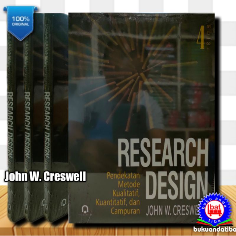 Jual RESEARCH DESIGN EDISI 4 JOHN W. CRESWELL BUKU ORIGINAL