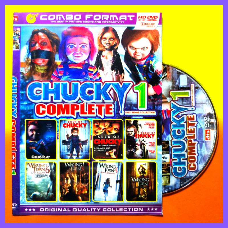 Jual Kaset Film Barat Action Koleksi Kumpulan Chucky Volume 1 Terlaris ...