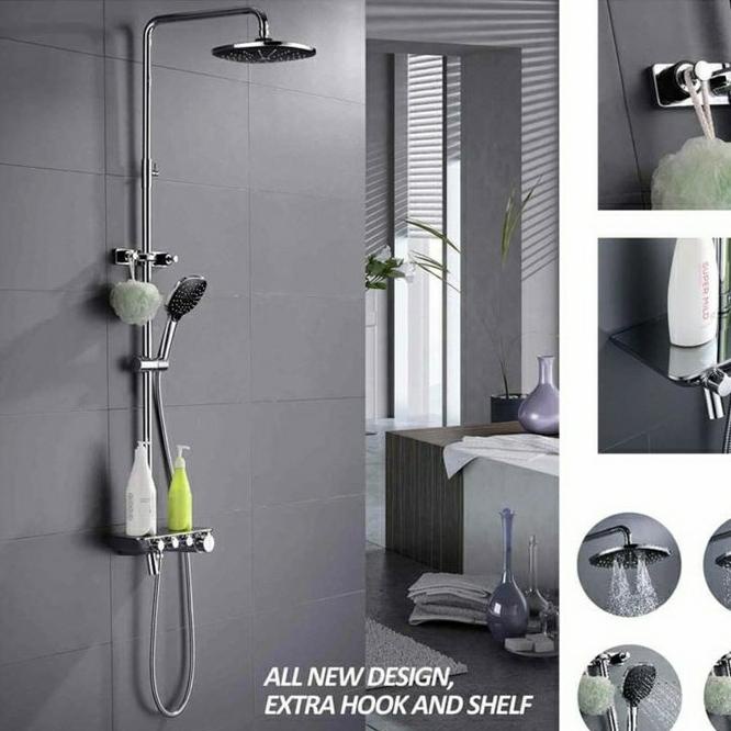 Jual Luxury Mixer Shower Set Germany Brilliant Gbv1388B 3In1 Gbv1388 ...