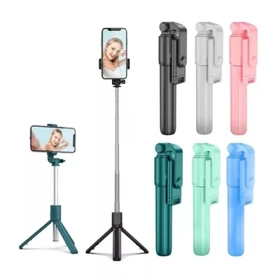 Tongsis Tripod Bluetooth 3in1 Selfie Stick Remote Tripod Mini Tongkat Narsis Monopod Remot