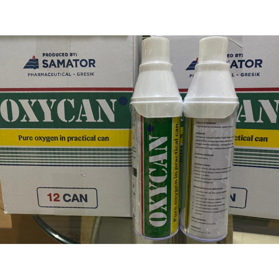 Jual Oxycan Oksigen Portable 500cc Original | Shopee Indonesia