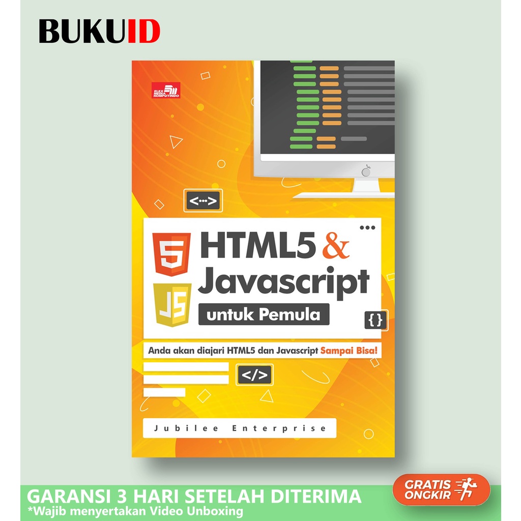 Jual Buku Html5 Dan Javascript Untuk Pemula - Jubilee Enterprise ...