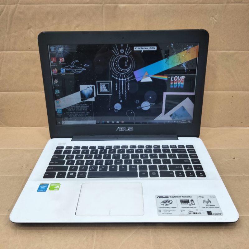 Jual Laptop Asus A455L Intel core i3 4005U RAM 4GB HDD 500GB 930M