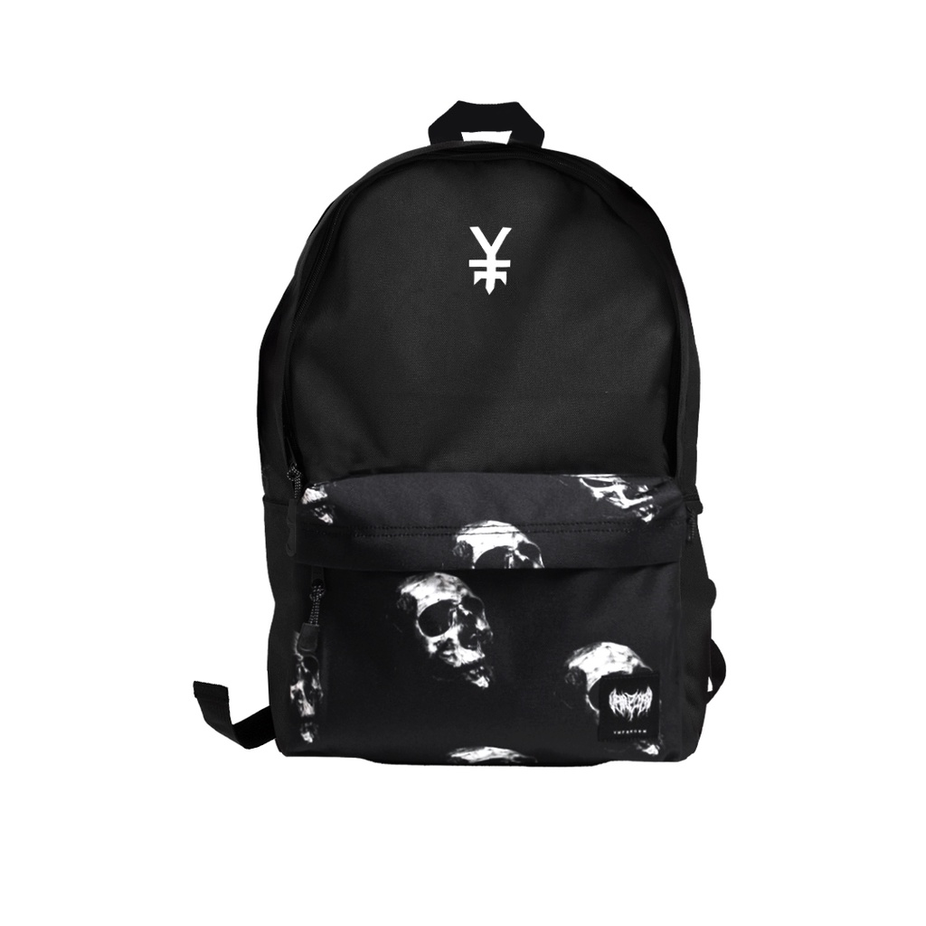 Jual Vampire Kingdom Bagpack Basic Printed Tas Ransel Backpack Hitam ...
