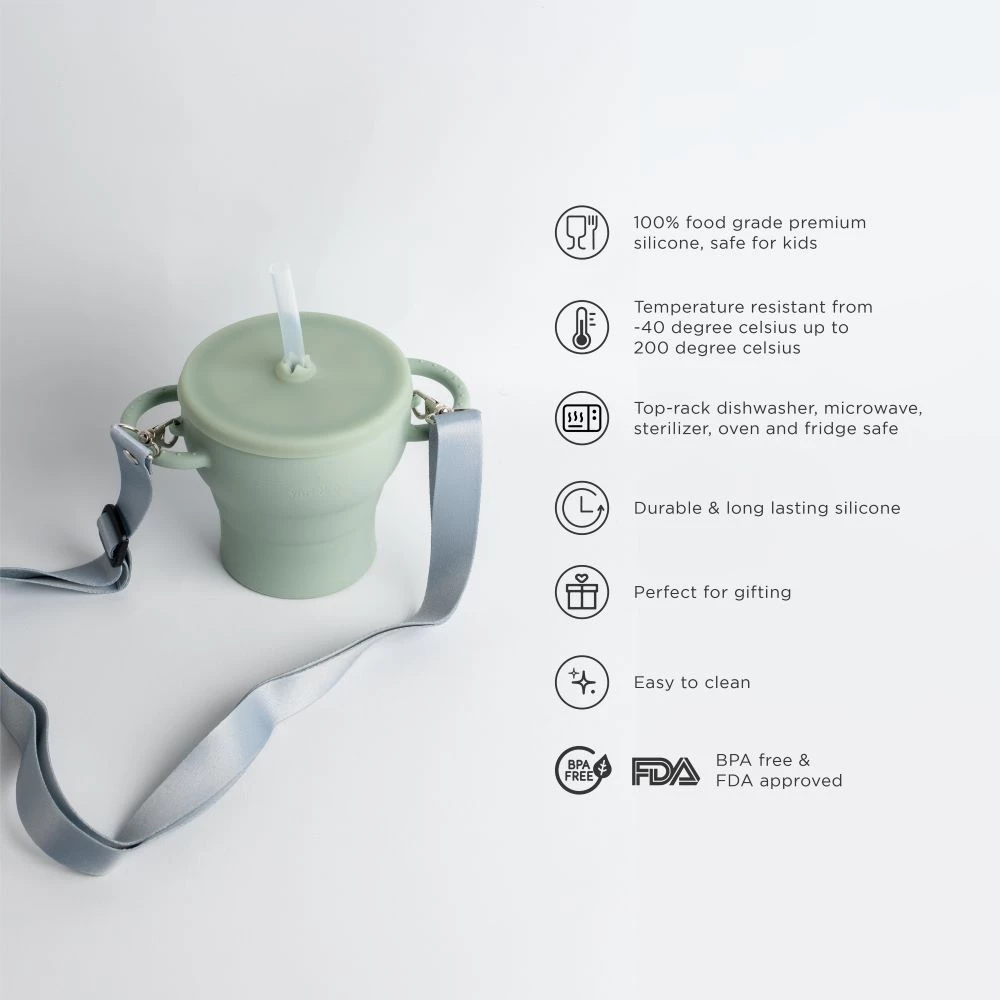 Folded Snack & Drinking Cup view 3