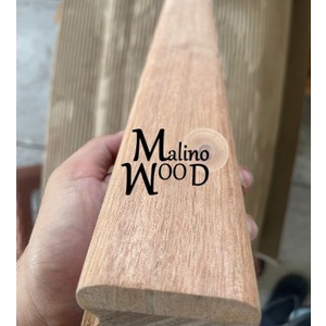 Jual hand rail pegangan railing tangga handle kayu kempas minimalis ...
