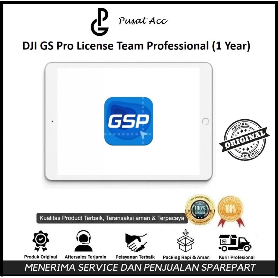 Jual DJI GS Pro License Team Professional (1 Year Subscription ...