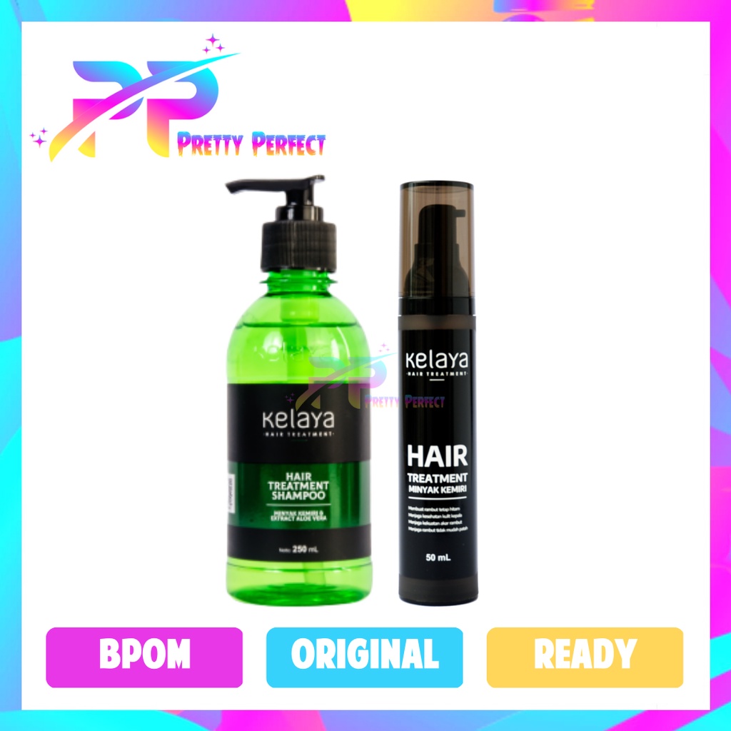 Jual Kelaya Hair Treatment Paket 2 In 1 Shampoo Minyak Kemiri Shopee Indonesia