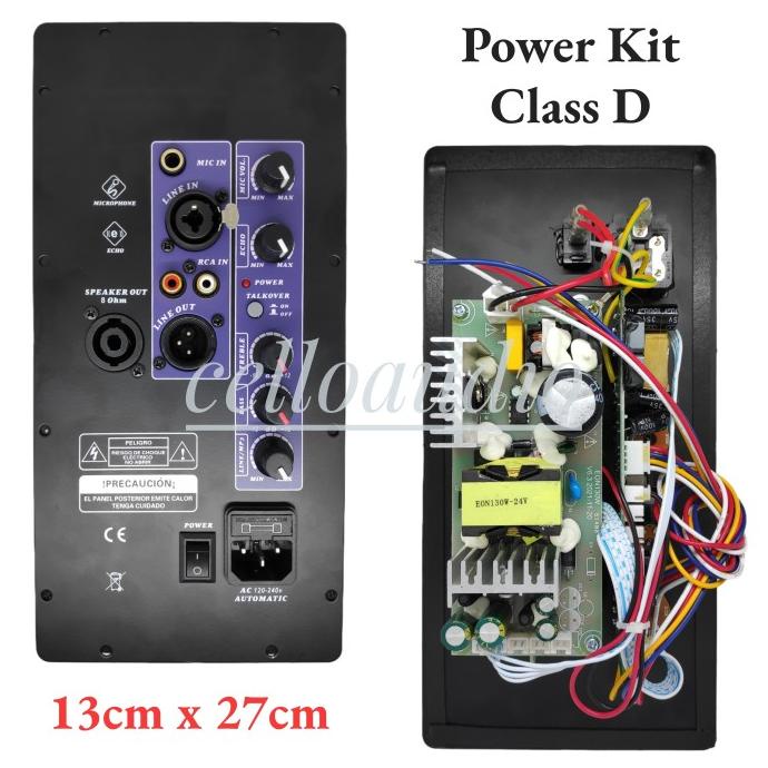 Jual Mesin Speaker Aktif 2 Way Active Power Kit Aktif Class D Amplifier