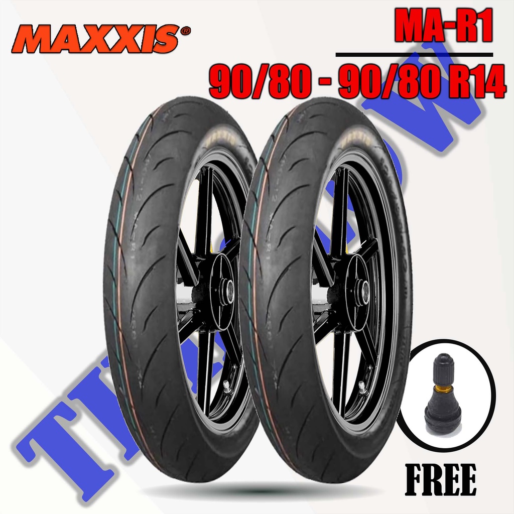Jual Paket Ban Motor Matic SOFT COMPOUND // MAXXIS MA-R1 90/80 - 90/80 ...
