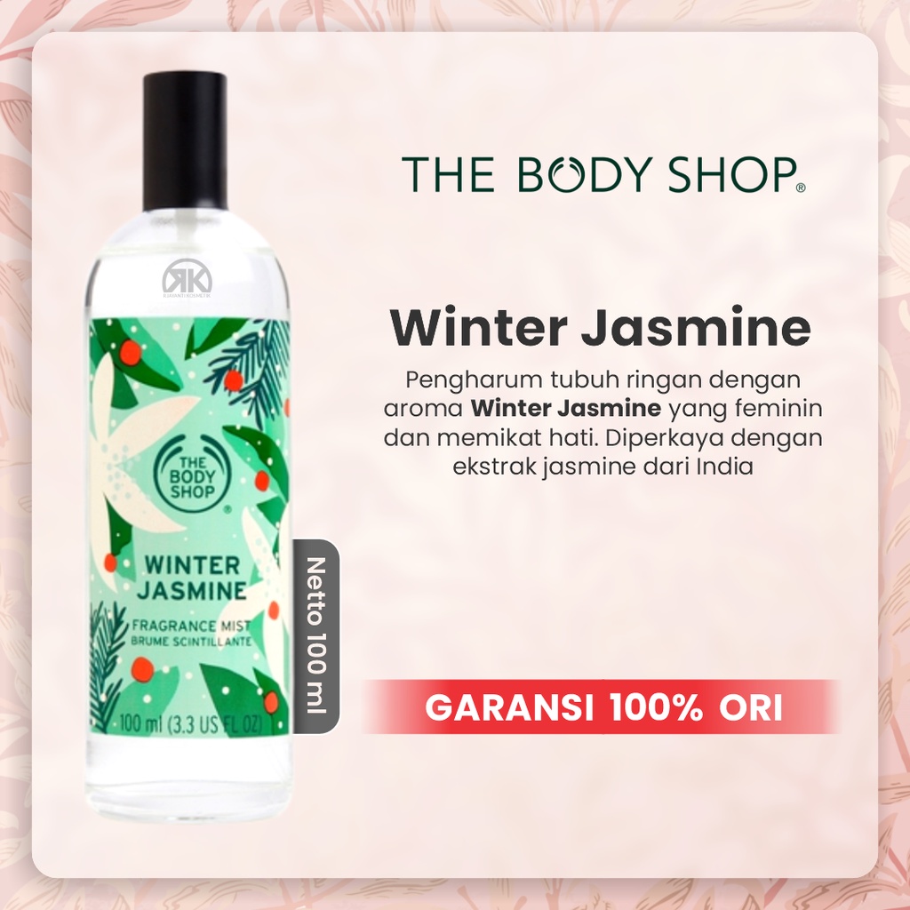 The Body Shop Winter Jasmine Body Mist 100ml