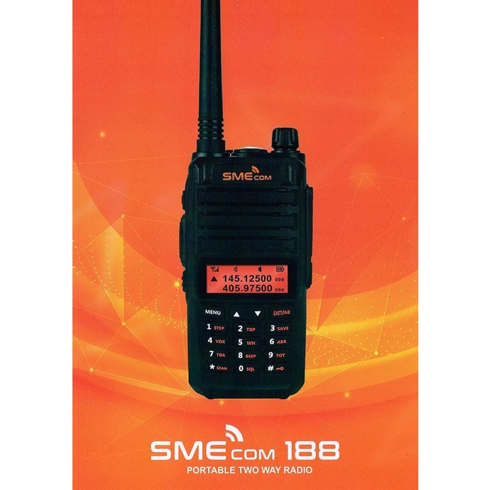 Jual HT SME COM 188 DUAL BAND VHF/UHF HANDY TALKY GARANSI RESMI ...