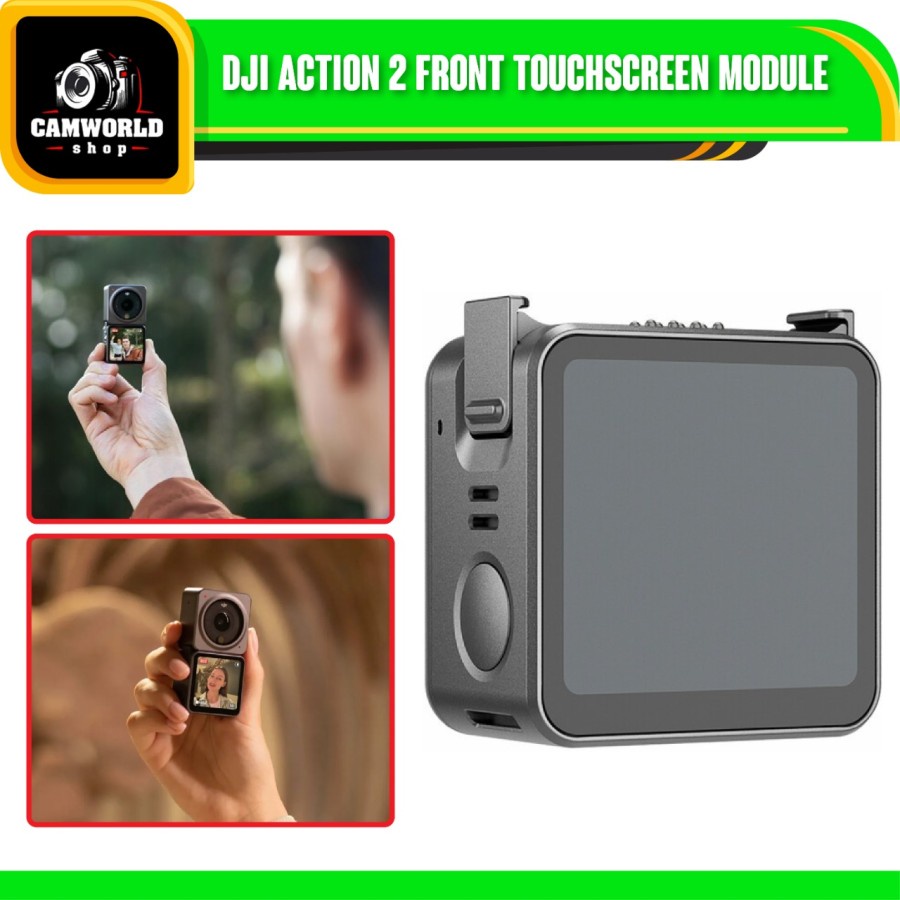 Modulo Touchscreen Frontale Per DJI Action 2 - Schermo OLED, Microfono E Batteria Aggiuntiva - Foto 4