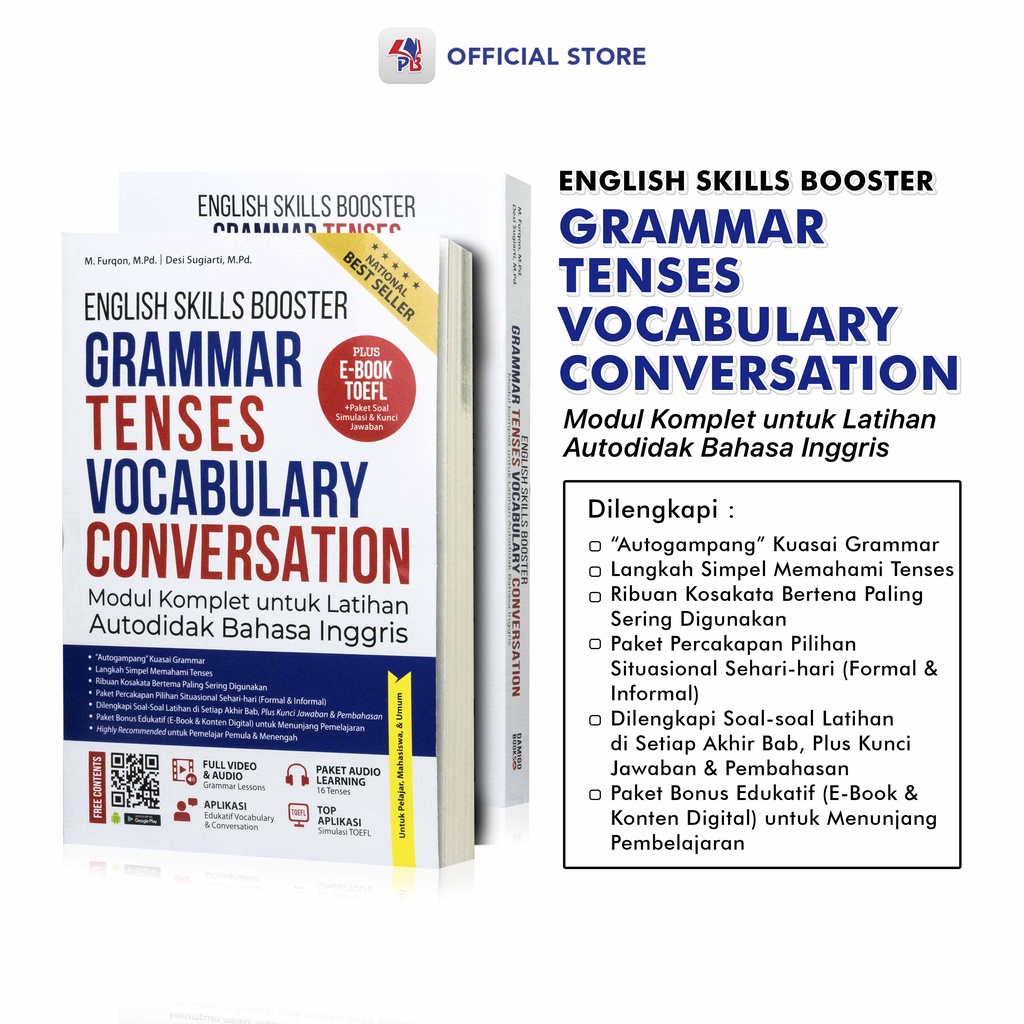 Jual Buku Bahasa Inggris / English Skills Booster – Grammar Tenses ...