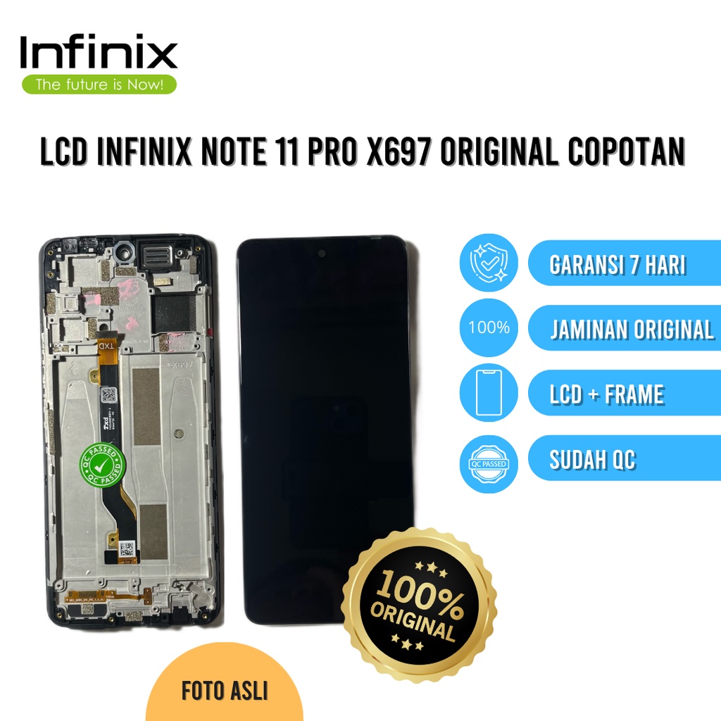 Jual LCD TOUCHSCREEN INFINIX NOTE 11 PRO X697 ORIGINAL CABUTAN | Shopee ...