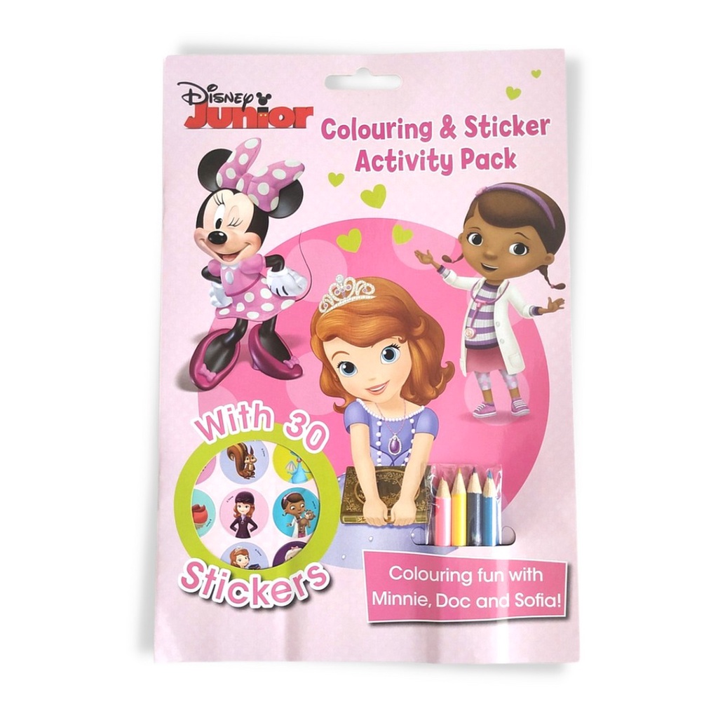 Kids Activity Packs Anilas Ega Activity Set With Colouring, Sticker ...