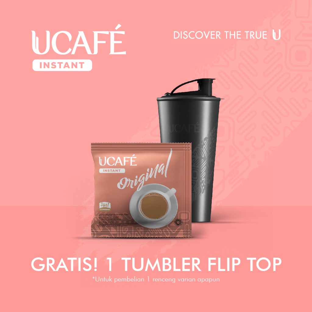 Jual UCAFE Instant Coffee Original R10 (10 sachets x 20g) | Kopi Instan ...