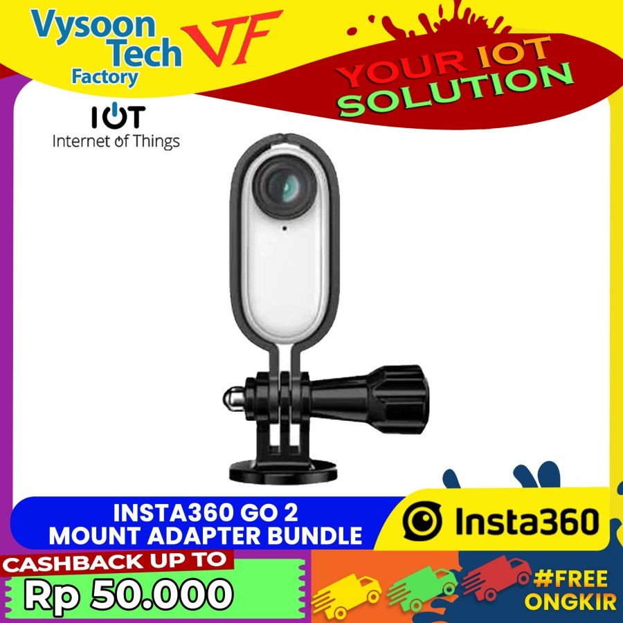 Jual Insta360 Insta 360 GO 2 Mount Adapter Bundle GO2 Resmi Original
