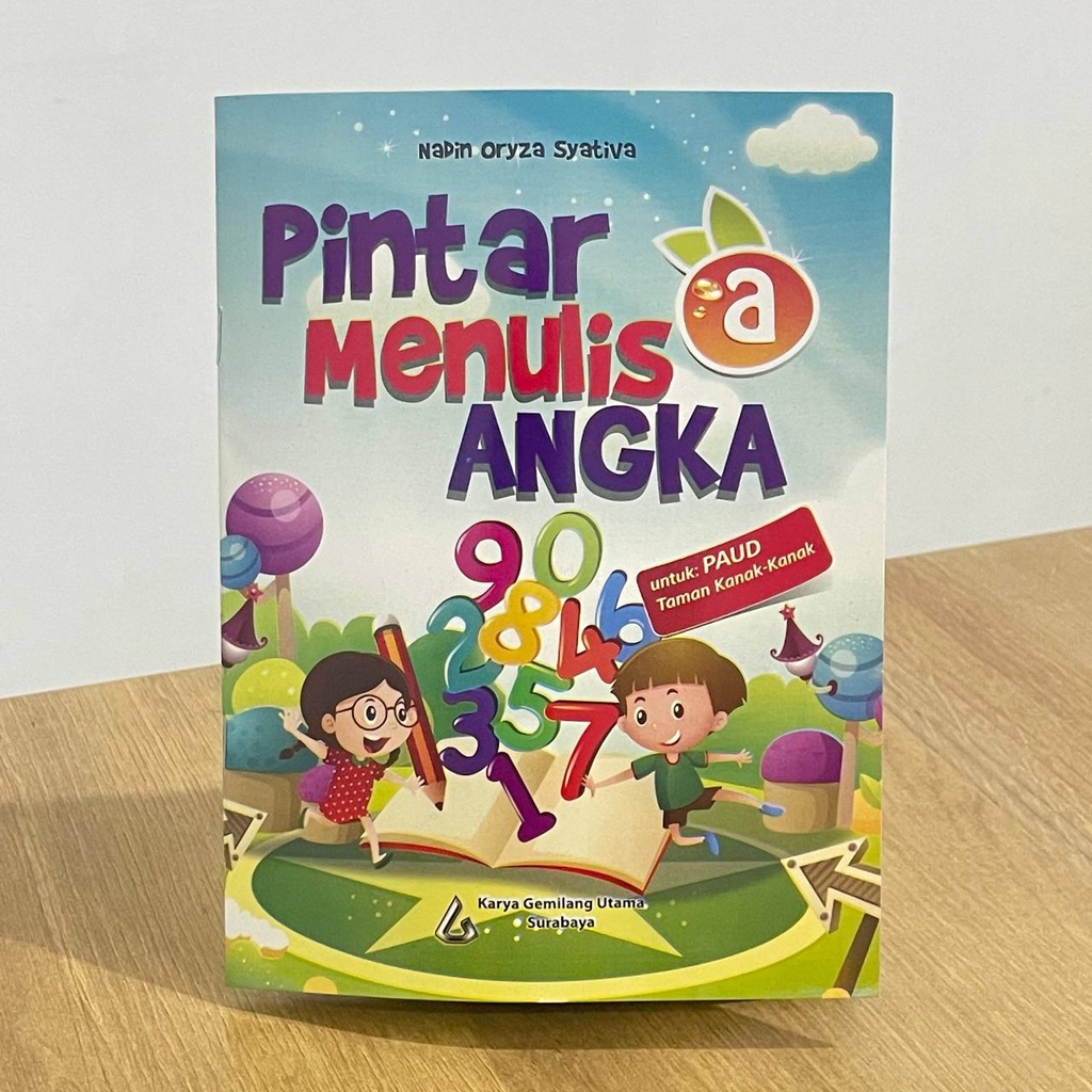 Jual Buku Belajar Untuk PAUD TK A & TK B Berwarna 32 Halaman Menulis ...